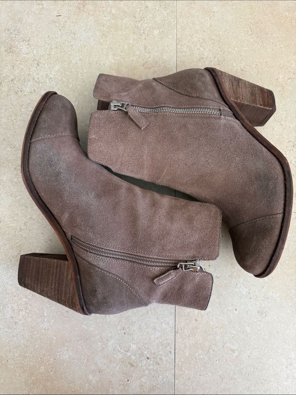 SoftWalk suede booties - Picture 2 of 7